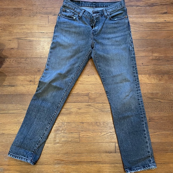 Levi’s 501 CT grey denim gently used. - Picture 2 of 3